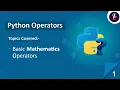 Python Tutorial for Beginners in Hindi Operators in Python Floor Division