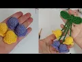Download Lagu Crochet Lily of the Valley Flower Keychain || Bell Flower Crochet for Beginners