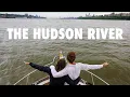 Cruising up the Hudson from Lower Manhattan and our Anchorage in Ellis Island