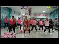 Lagu pecah seribu || remix viral tiktok || zumba dance || Zin Rio \u0026 Friend