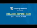 2020 Excellence in Mentoring Award