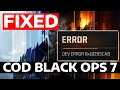 How To Fix Black Ops 7 Warzone DEV ERROR 0x10295CAB