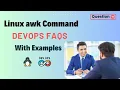 Mastering awk for DevOps CPU Disk Monitoring Usecases