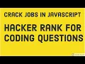 Hacker Rank for Coding Tests