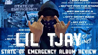 lil tjay state of emergency album review reaction crooklyn reaction 