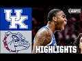 Kentucky Wildcats vs Gonzaga Bulldogs Full Game Highlights ESPN College Basketball