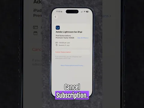 Did you know this quick tip to manage your App Store subscriptions? #ios26 #iphonetips