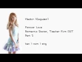 Download Lagu Haebin (Gugudan) - Forever Love (Romantic Doctor, Teacher Kim OST Part 2) [han | rom | eng] LYRICS