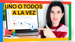Cómo DESCARGAR uno o TODOS los ADJUNTOS de Gmail ✅