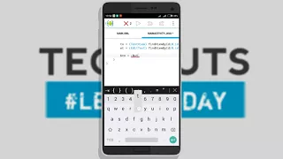 Tutorial AIDE - EditText TextView Button