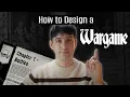 Designing a Wargame Creating its Vision