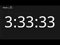 3h33m33s Countup Timer