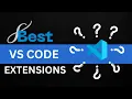Best VS Code Extension for Beginners in 2025