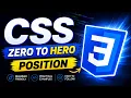 CSS Position Explained CSS Tutorial for Beginners CSS Zero to Hero