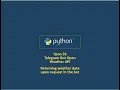 Python 33 - Telegram Bot Open Weather API