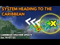 Download Lagu Tropical Wave to Approach the Caribbean, Closely Watching for Development • 19/07/25