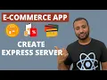 E-commerce MERN Project Bangla Tutorial 3 Create Express server