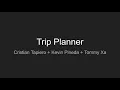 Team Project - TripPlanner