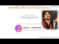 Karaoke: NOKKANDA (Official Lyrical Visualiser) ARJN X KDS X FIFTY4 X Karan Kanchan| Def Jam India