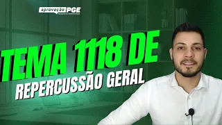 Tema 1118 de repercussão geral