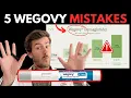 5 Things You Should NEVER Do While on Wegovy or Zepbound Dr Stirrett