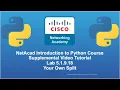 Cisco NetAcad Intro to Python Course - Supplement Lab Tutorial Solution Set Lab 5 1 9 18 split