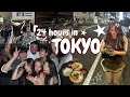 racing through my 24 hour tokyo LAYOVER