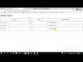HTML Table 02 Adding a border collapse border cell padding