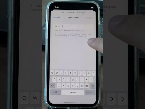 Como conectar em uma rede Wi-Fi com iPhone 17 - Passo a passo