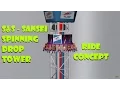 Download Lagu S\u0026S SANSEI Technologies INSANE Spinning Drop Tower Ride Concept B-Roll
