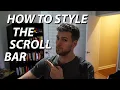 How To Style The Scrollbar with CSS
