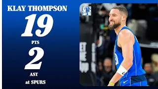 Klay Thompson 19 Points at San Antonio Spurs February 7 2026