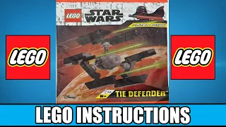 LEGO Instructions - Star Wars - 912506 - TIE Defender - Magazine Gift