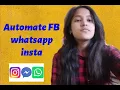 Automate Facebook Instagram Whatsapp by just 5 lines of python Python Trends