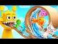 Download Lagu Mini Sprunki Waterpark From Cardboard 🌊🔫 *Awesome Easy Craft Ideas From Cheap Materials*