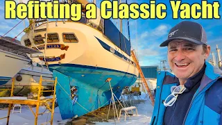 Restoring a 1989 CT-56 Sailboat to Its Former Glory