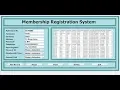 How to Create a Registration Systems Using JTable in Java Eclipse - Full Tutorial