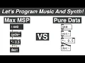 Lagu Max Or Pure Data? Choosing An Audio Programming Language