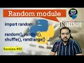 random module in python Python for Beginners Python in Hindi