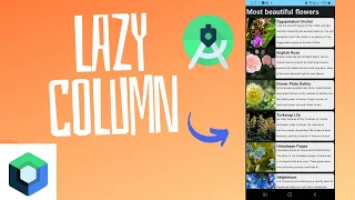 Build A List In Android Studio Jetpack Compose Lazy Column In Android Studio Jetpack Compose 