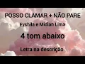 POSSO CLAMAR + NÃO PARE - Eyshila e Midian Lima (playback 4 tom abaixo)