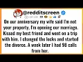 Download Lagu On our anniversary my wife said I'm not your property I'm opening our marriage Kissed my best friend