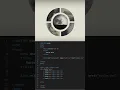 radial menu using html css