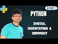 Python Syntax Indentation and Comments Explained in Tamil Master Python Basics