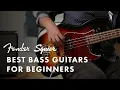 Best Bass Guitars For Beginners Squier Affinity Classic Vibe Fender