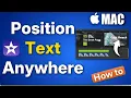 How to Position a Text Anywhere in iMovie on Mac