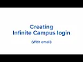Infinite Campus Login Creation With Email