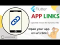 Enhancing User Experience App Linking in Flutter Apps New way of deeplinking amplifyabhi