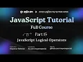 JavaScript Bangla Tutorial JavaScript Logical Operators Explained with Practical Examples