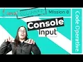 08 How To Get User Input From The Console Java Beginner Series Code Operative